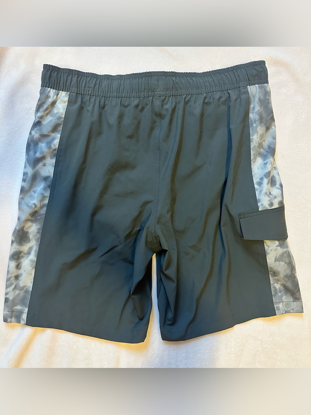 Men's Grey Swim Trunks - Picture 3 of 4